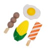 Topteng 36Pcs BBQ Toy Simulation Skewers Hot Pot Food Toy For Boys And Girls Cooking Set - 3 of 4