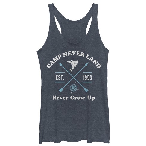 Women's Peter Pan Camp Neverland Racerback Tank Top - image 1 of 3