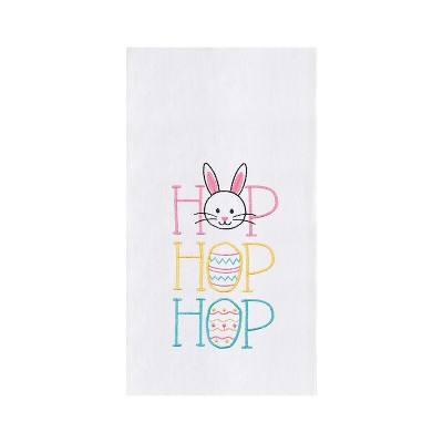 C&F Home Hop Hop Hop Embroidered Flour Sack Kitchen Towel