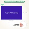 Unique Bargains Plastic Laser Engraving DIY Indoor Outdoor Engraving Blank Materials - 3 of 4
