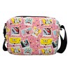 Nickelodeon Bag, Crossbody, Rectangle, SpongeBob and Friends Snapshots Photos Scattered, Pink, Vegan Leather - 3 of 4