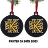 Kennesaw State Owls Logo Aluminum Holiday Christmas Tree Ornament - 2 of 4