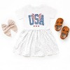 The Juniper Shop USA Checkered Lightning Infant Dress - 12M - White Spot - 2 of 4