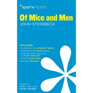 Of Mice and Men Sparknotes Literature Guide - by  Sparknotes & John Steinbeck (Paperback) - 1 of 1