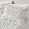 Madelyn Metallic Print Faux Fur Comforter Set - Intelligent Design - 4 of 4