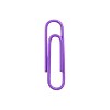 JAM Paper Colored Standard Paper Clips Small 1 Inch Purple Paperclips 2183753A - image 3 of 3