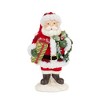 Santa Figurine Set – 8.75"H Paper Pulp Christmas Decor, Set of 3 By Melrose - 4 of 4