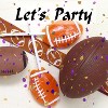 Zeesy Football Lollipops – 12-Pack Individually Wrapped Candy for Game Day & Party Favors - 3 of 4