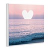 Stupell Industries Pink Heart Ocean Sunrise Wall Plaque Art - 2 of 4