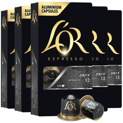 L'OR Onyx Espresso Capsules - 50ct