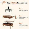 Bidiso Lift Top Coffee Table - 3 of 4