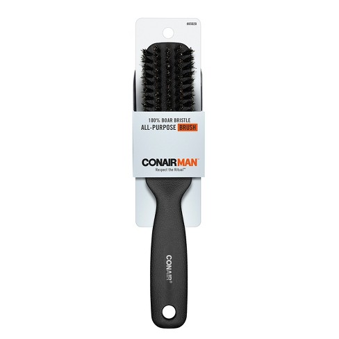 Conair for Men Boar All Purpose Hair Brush - Black - image 1 of 3