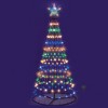 Collections Etc Christmas Tree with Solar Powered Lights Decoration - 2 of 3