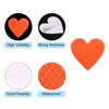 Unique Bargains Waterproof High-Visibility Warning Adhesive Reflective Heart Stickers 1.61 x 1.57" 18 Pcs - 4 of 4