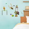 Slickblue Circus Troup Decorative Wall Decals – Vinyl Art for Walls, Doors, Glass, and More – 19.6x27.5 Inch - 4 of 4
