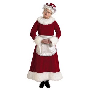 Halco Women's Mrs. Claus Velvet Dress Costume - 1 of 1