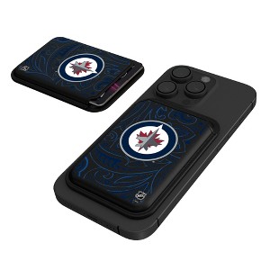 Keyscaper NHL Western Conference Teams Paisley Black Magnetic Credit Card Wallet - 1 of 3