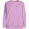 Lands' End Women's Serious Sweats Relaxed Long Sleeve Crew Neck Sweatshirt - 3 of 3