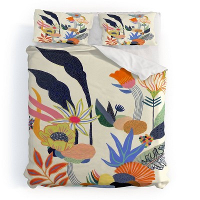 Deny Designs Misha Blaise Design Nature Lover Duvet and Sham Set