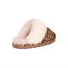 Cloud Nine Sheepskin Ladies Leopard Scuff - Leopard - XXL (11-11.5) - 4 of 4