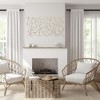 Cheung's Polaris Rectangle Curved Metal Abstract Wall Art - Gold 6088GD - 3 of 4