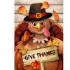 Briarwood Lane Garden Flag 12x18 For Outdoor Thankful Turkey Thanksgiving For Thanksgiving Garden Flag Flags For Outside - 3 of 4