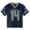 Nfl Seattle Seahawks Boys' Short Sleeve Metcalf Jersey : Target