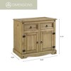 American Furniture Classics,Cottage Series Wood Buffet Sideboard - 2 of 4