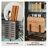 LunaLulinlk 2-Tier Dish Drying Rack - Adjustable Drying Rack w/Large Capacity, Space-Saving Dish Rack for Kitchen Counter - 2 of 4