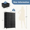 Lyngins 10-Drawer Tall Dresser for Bedroom, Wooden Chest of Drawers, Storage Cabinet with Water-Resistant Top for Closet/Nursery/Entryway - 4 of 4