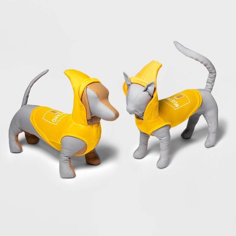 Mustard Hoodie Dog and Cat Costume - Hyde & EEK! Boutique™, 4 of 11