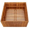 vidaXL Solid Acacia Wood Garden Raised Bed - Natural Material, Rustic Design, Slatted Bottom, Large Planting Area - 3 of 4