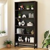 Hommoo 70.8” Bookcase, Large Bookshelf Organizer with 5-Tier Storage Shelves with LED Lights powered by USB - 3 of 4