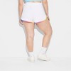 Pride Adult PH by The PHLUID Project Rainbow Pull-On Shorts - White - 2 of 3