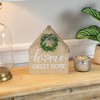 Northlight Wooden House Frame "Home Sweet Home" Cutout Decoration - 9.75" - 3 of 4
