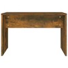 vidaXL Dressing Stool Smoked Oak 27.6 in.x13.8 in.x17.7 in. Engineered Wood - 4 of 4