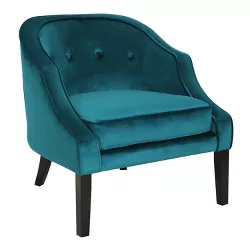 Sofia Contemporary Accent Chair Green - LumiSource