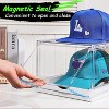 Vtopmart 2 Pack Hat Organizer for Baseball Caps, Stackable Clear Hats Display Case with Drawer, Sliding Tray and Magnetic Door, Each Holds 12 Hats - 4 of 4