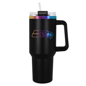 NFL Seattle Seahawks Black Radiance Colossus Travel Mug - 40oz - 1 of 4