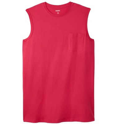 lightweight men's sleeveless pocket tees
