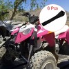Unique Bargains Cargo Belt Soft Loop Tie Down Strap Belt for Motorcycle 8.07" x 0.98" 6 Pcs - 2 of 4
