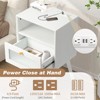 KTMBDW Nightstand with Charging Station, Side Table with Drawers, Bedside Table with USB Ports and Outlets, Night Stand for Bedroom - 4 of 4