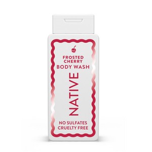 Native Holiday Limited Edition Sulfate-Free Body Wash - Frosted Cherry - 18 fl oz - 1 of 4