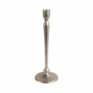 Modern Aluminum Taper Candle Holder - Sleek Decorative Metal Pillar Stand for Stylish Home Decor - 1 of 4