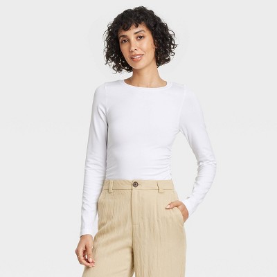 Women's Long Sleeve Seamless T-Shirt - A New Day™