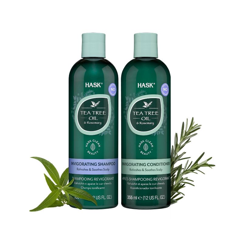Hask Tea Tree &#38; Rosemary Oil Scalp Care Shampoo - 12 fl oz, 5 of 9