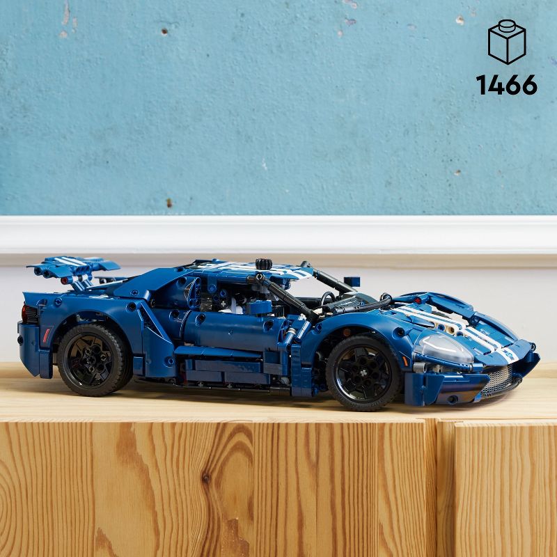LEGO Technic 2022 Ford GT Car Model Set 42154, 6 of 10