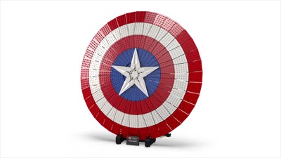 Lego Marvel Captain America's Shield Building Model Kit 76262 : Target