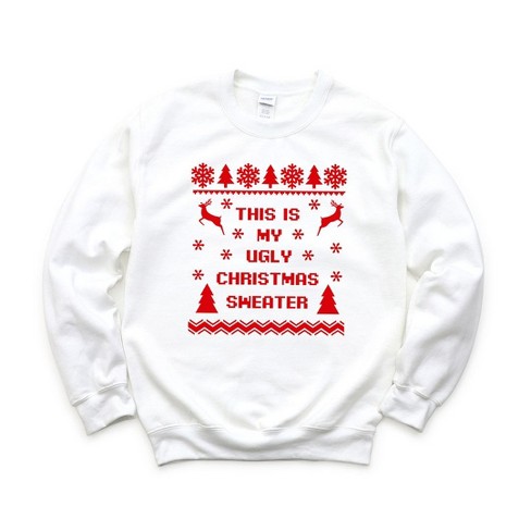 Xl 2024 white sweatshirt