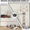 7 Tier Rotating Shoe Rack Tower, 360° Revolving Free Standing Spinning Shoe Organizer - 2 of 4